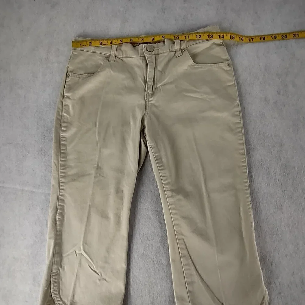 Gap Kids Stretch Cotton Tan, Beige, Khaki, Capri Pants Size 10+